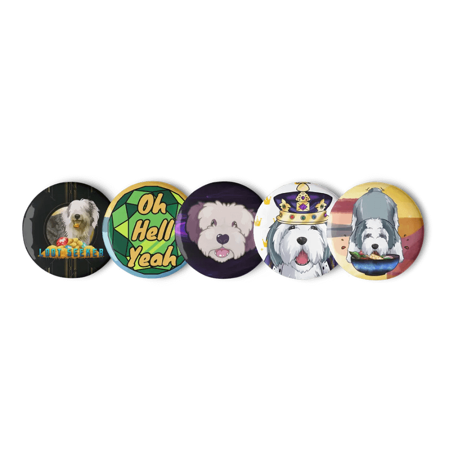 Loot Seeker Pins set ( 2.25″) product image (3)