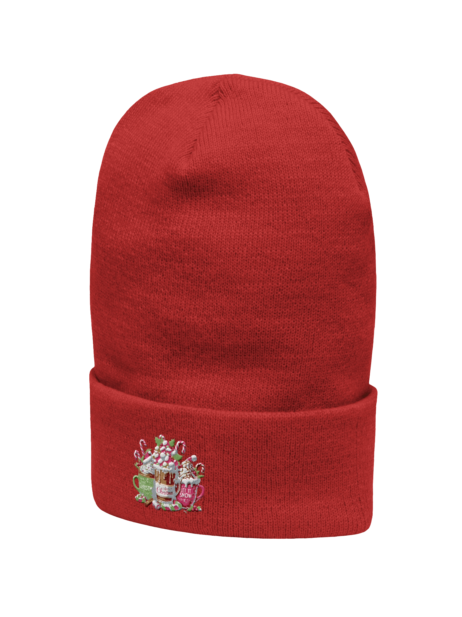 "Let It Snow" Yupoong Cuffed Beanie product image (2)