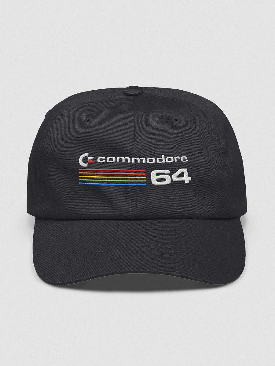 Commodore 64 Vintage Logo dad hat – Retro Computing Classic product image (1)
