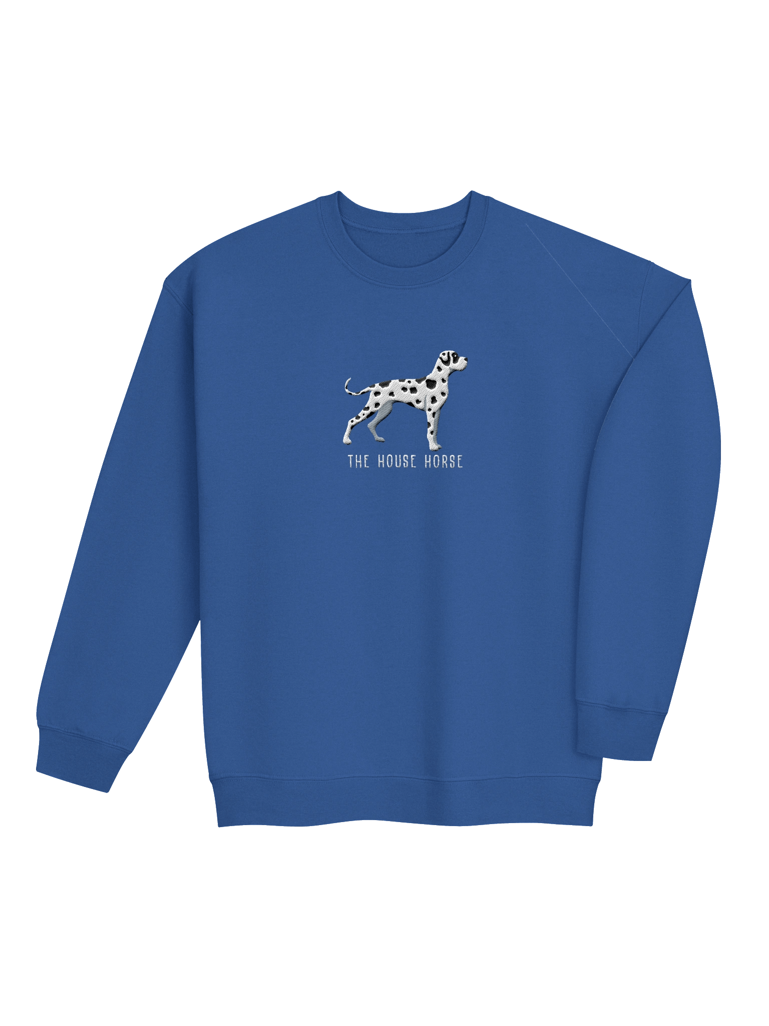 The House Horse Sweatshirt (Embroidered) of a Great Dane(Harlequin) product image (16)