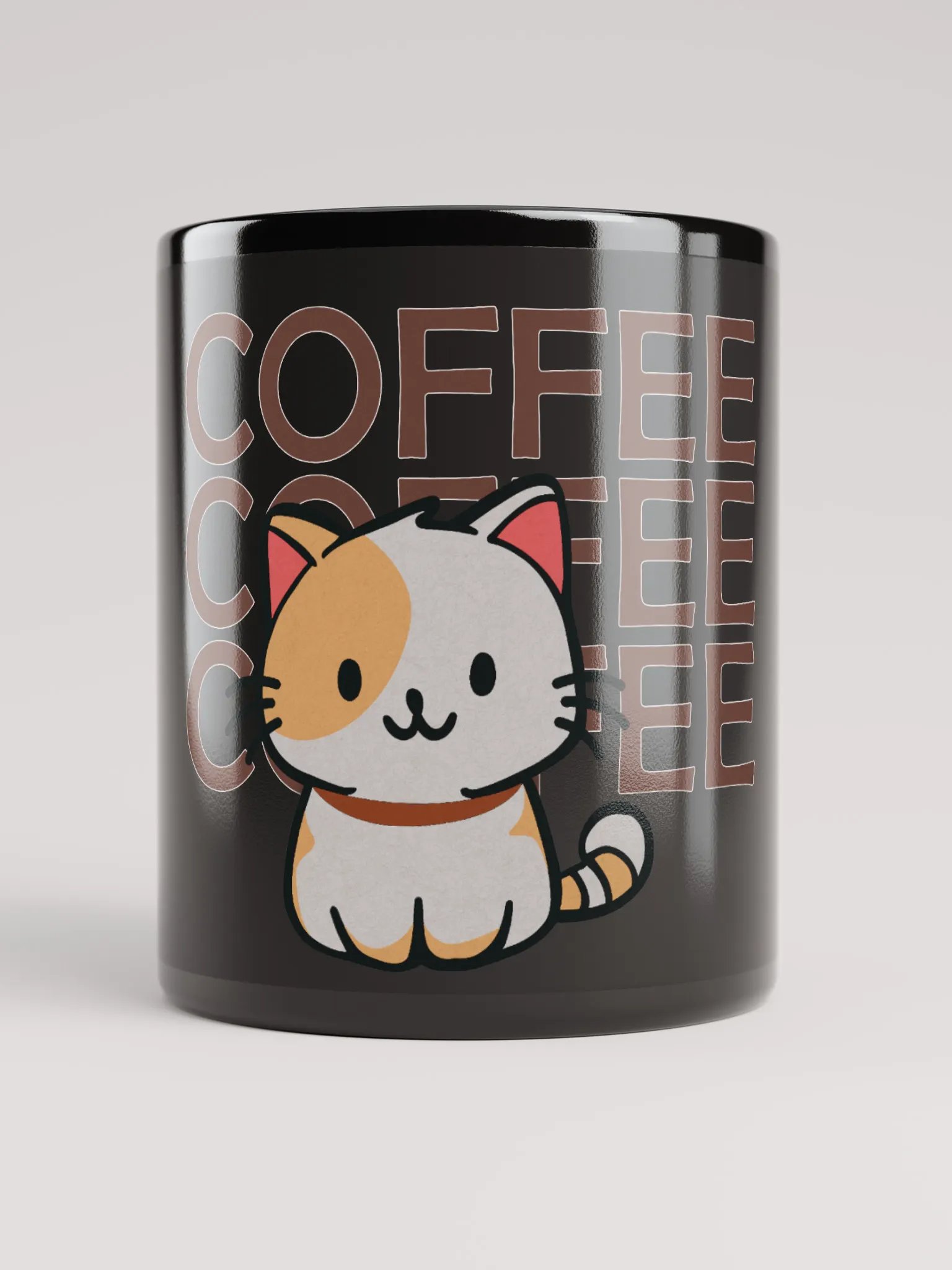 Colorful Coffee Cat Mug product image (1)