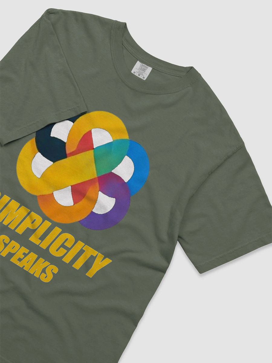 Simplicity Speaks Abstract T-Shirt product image (23)