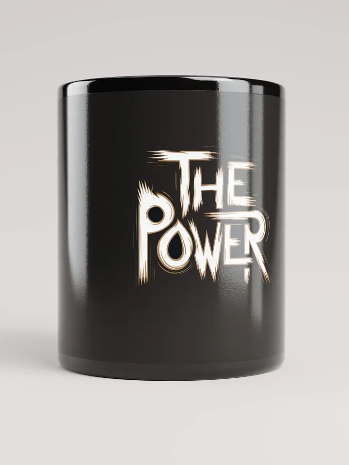 The Power Black Glossy Mug product image (1)