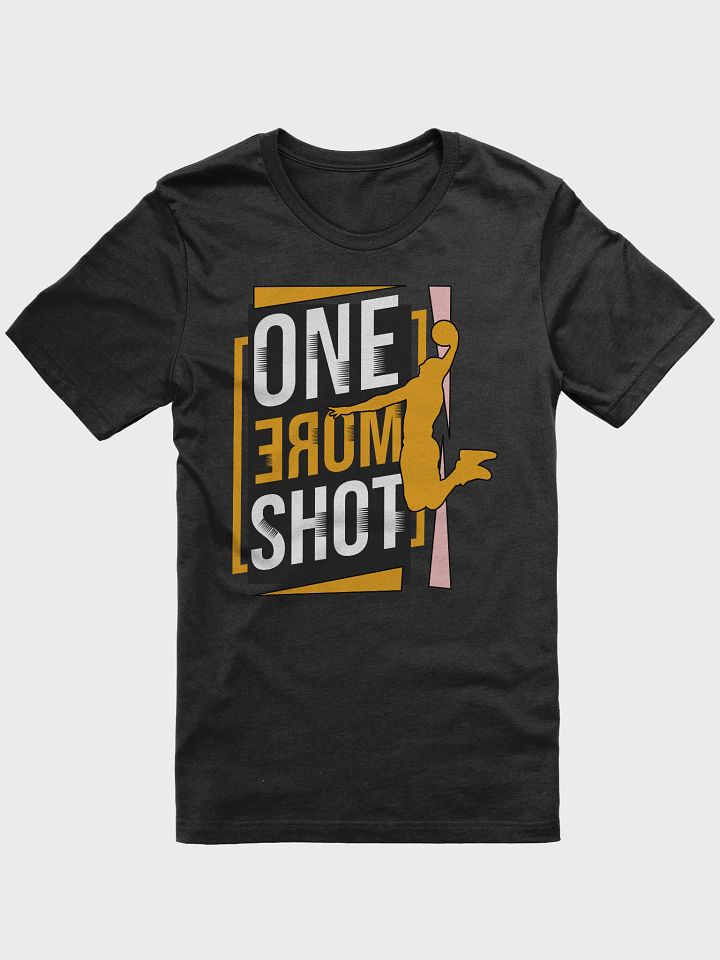 One More Shot Basketball Male Airborne Dunk Statement Tee product image (1)
