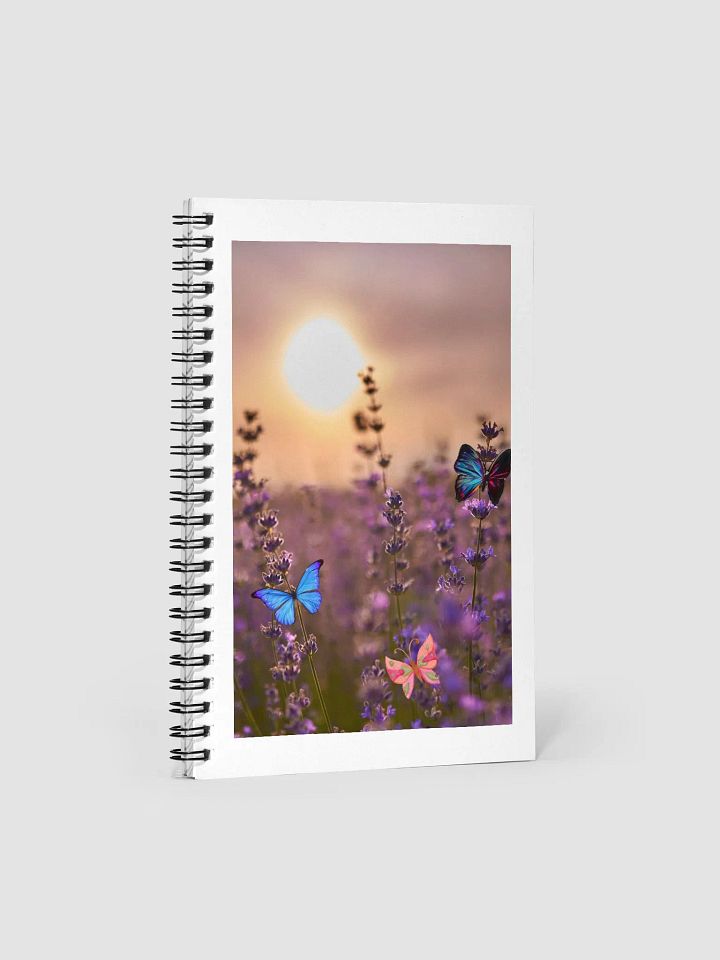 Butterfly Blooms Spiral Notebook product image (1)
