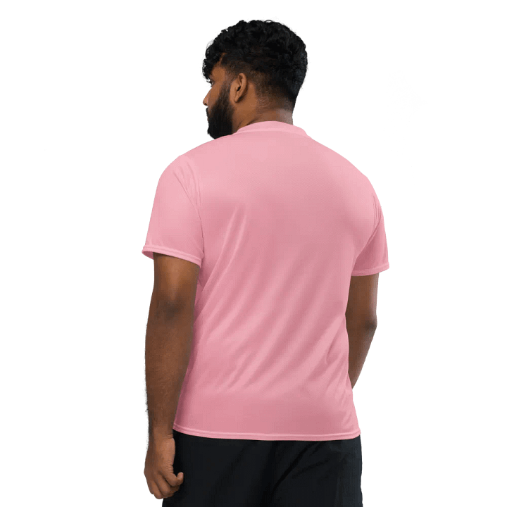 Unisex Pink Sports Jersey product image (2)