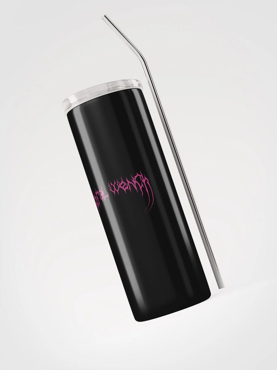 'Feral Wench' Metal Eco Tumbler (and eco straw) product image (3)