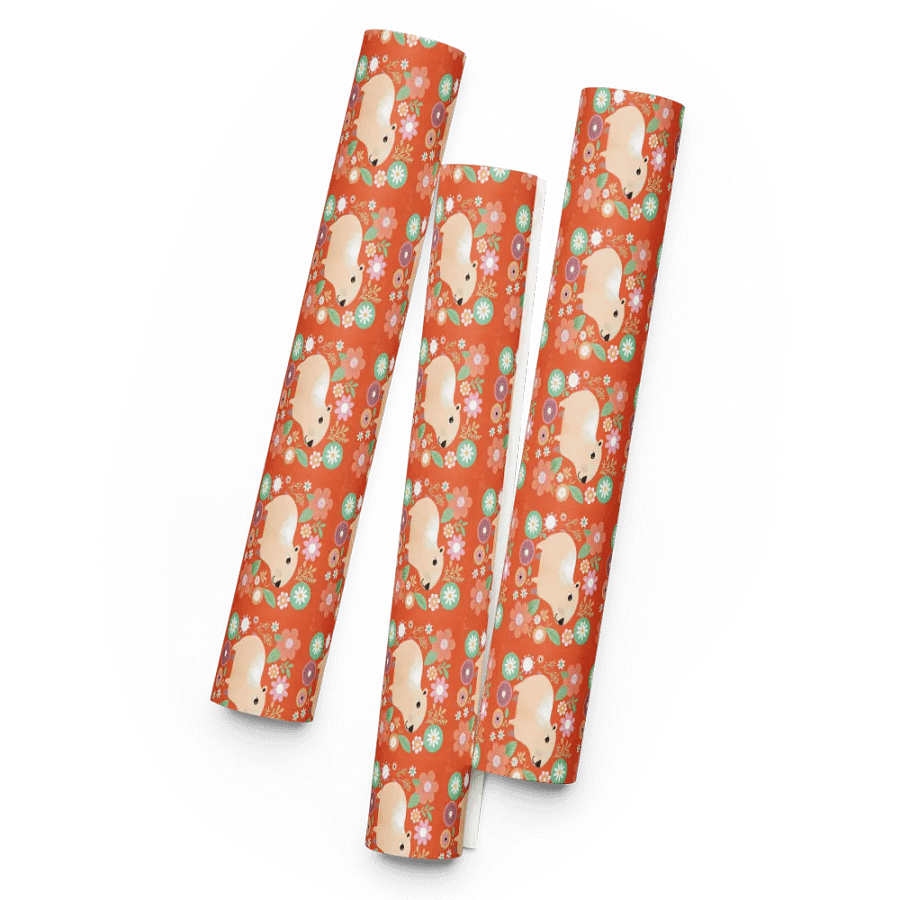 Cute Capybara Wrapping Paper product image (5)
