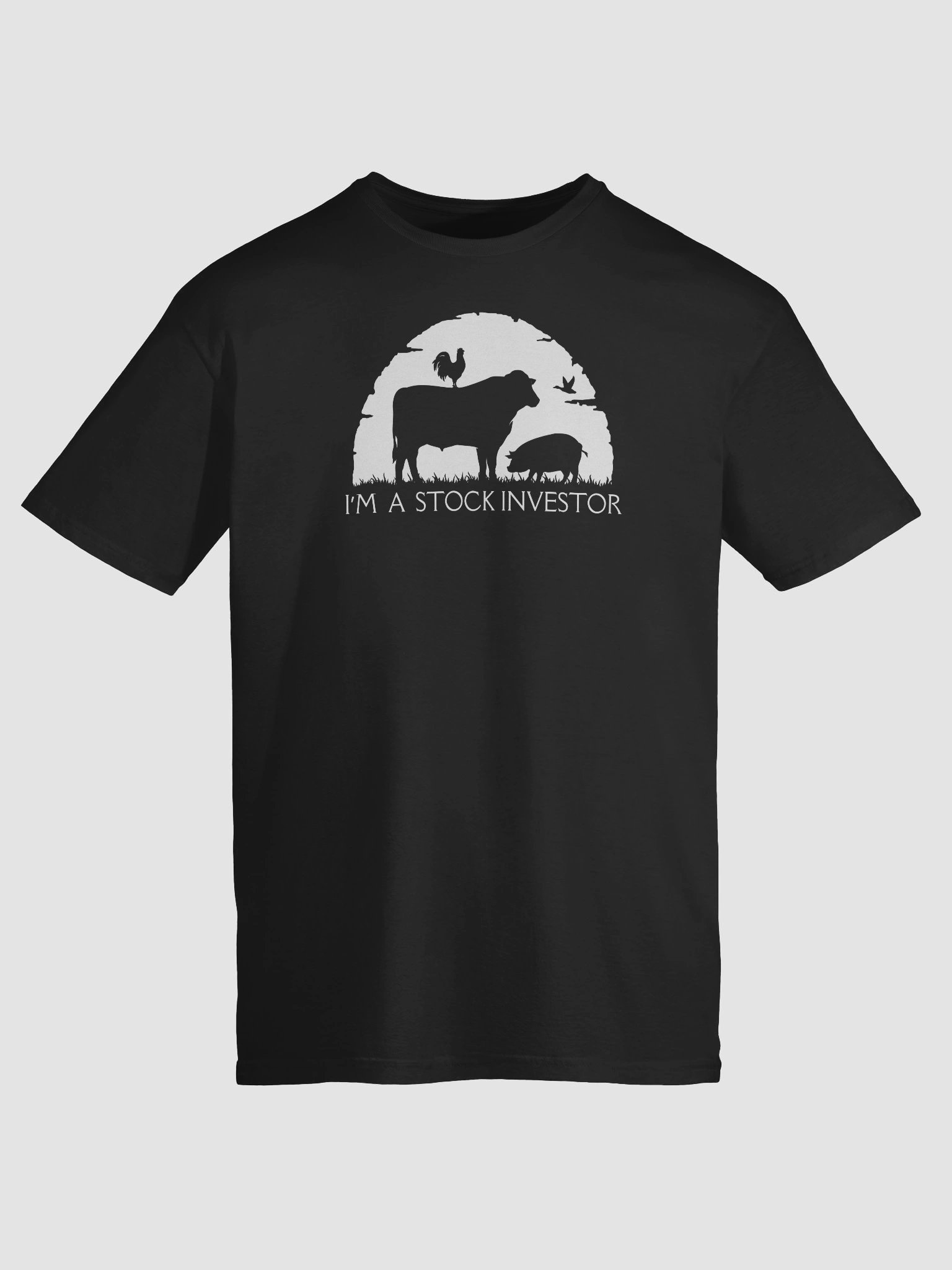I'm A Stock Investor Silhouette Tee product image (129)