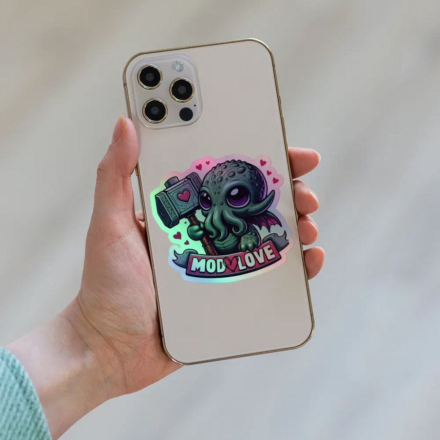 Mod Love Holographic Sticker! product image (8)