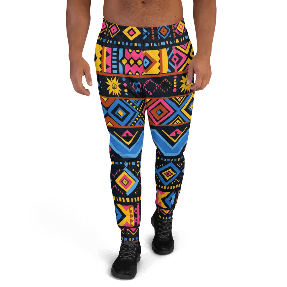 Artistry in Motion: African Tribal Joggers product image (2)