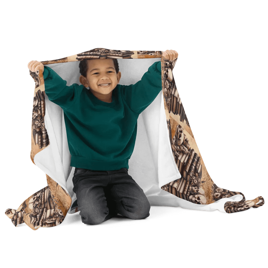 Gothic Academia Throw Blanket product image (6)