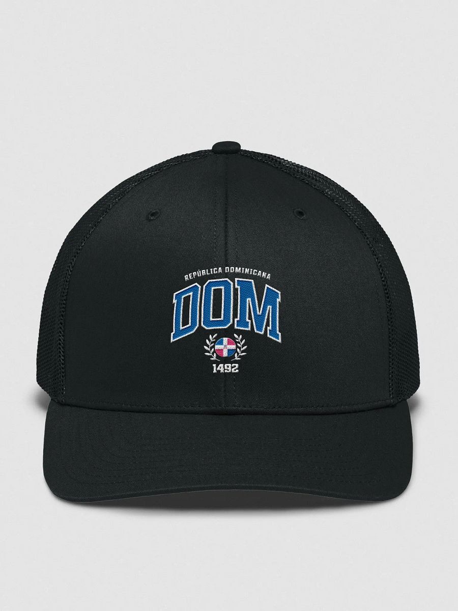 DOMINICAN Flag Trucker Hat product image (3)