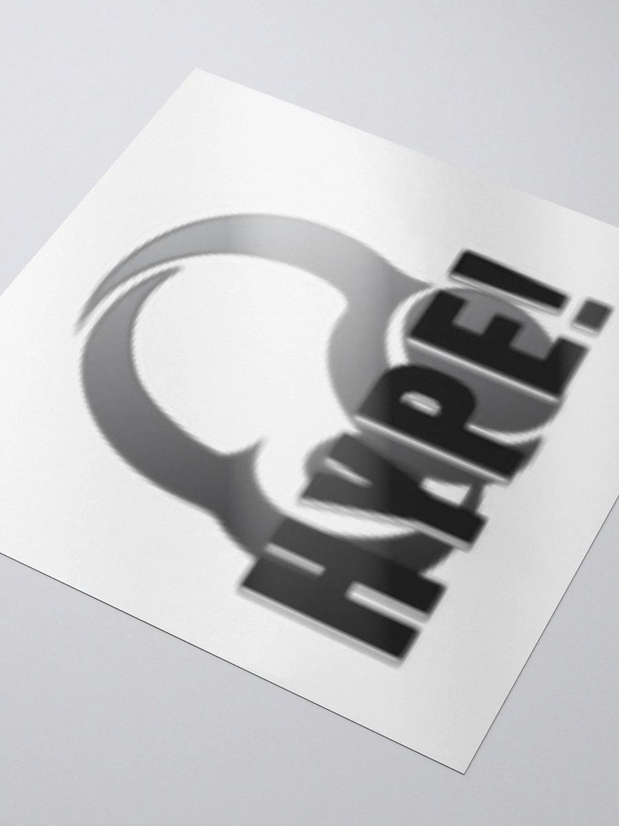 Hype Kiss Cut Sticker product image (3)