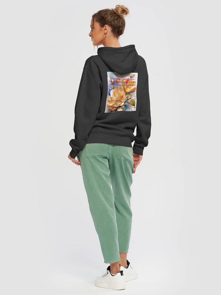 Gratitude's Golden Bloom Premium Hoodie product image (6)
