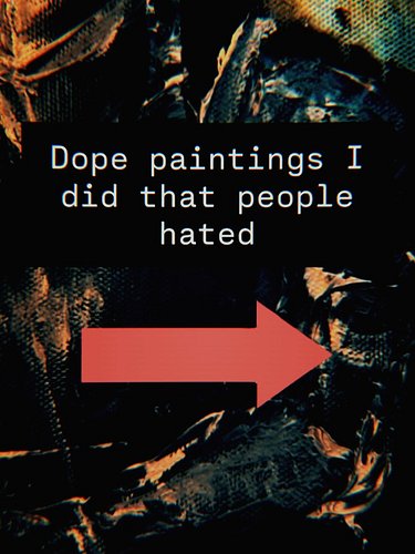 We sometimes have a difference of opinion, it’s almost like art is subjective right? But there are times when I’m baffled whe...