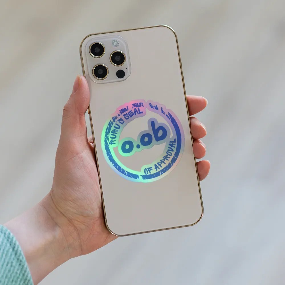 Ruru's Seal of Approval Holo-Sticker product image (6)