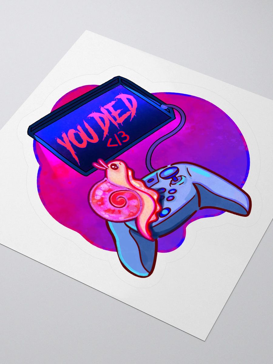 Gamer Snail Sticker product image (9)