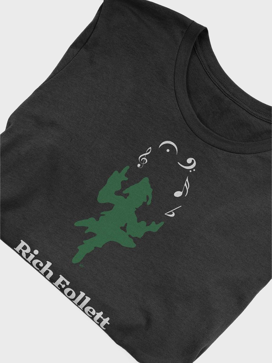 Rich Follett Feel-Good Folk Black Bella & Canvas T-Shirt product image (5)