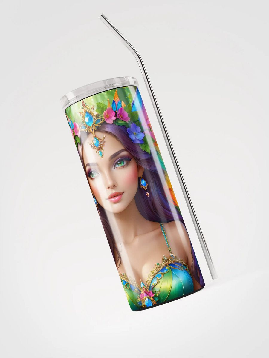 Butterfly Fairy 20 oz Skinny Stainless Steel Tumbler - v2 product image (5)