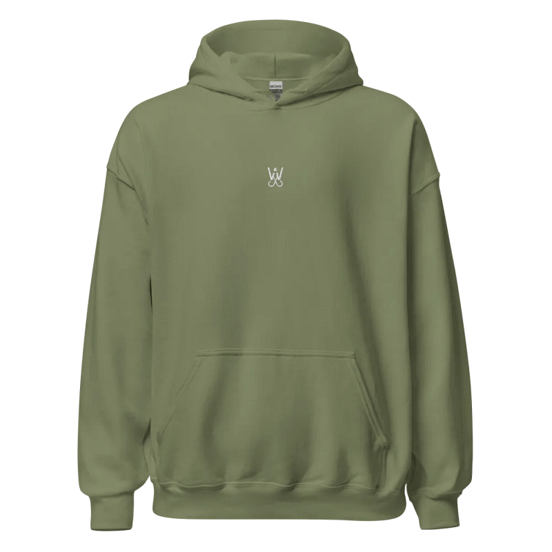 Wildhook Adventure - Embroidered Unisex Hoodie - Middle