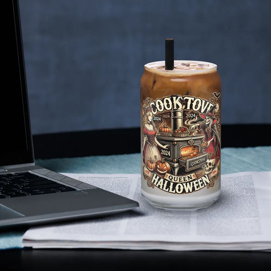 Limited Edition Halloween 2024 Cookstove Queen Glass Cup product image (33)