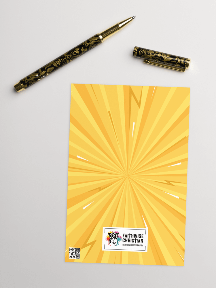 He Is Risen Retro Comic Greeting Card product image (4)