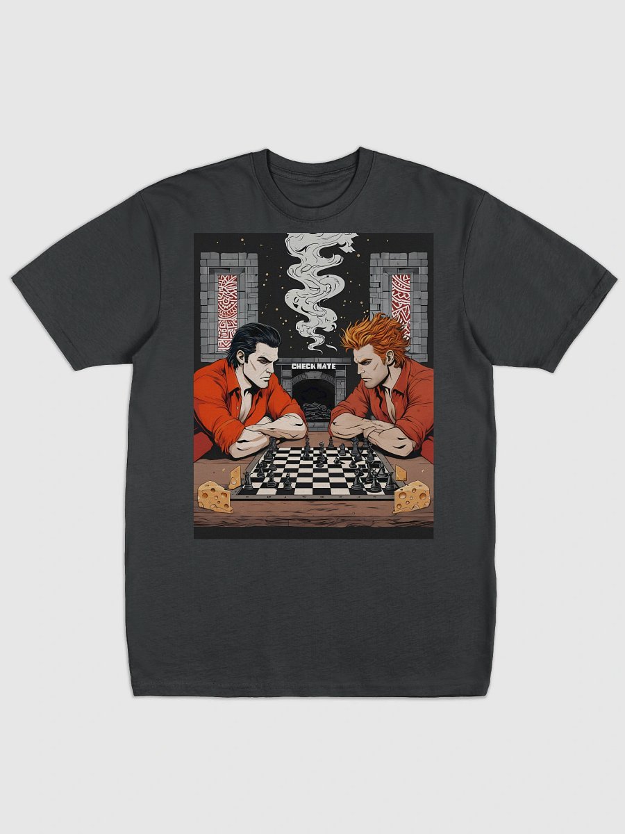Fierce Chess Duel Desing | Checkmate Premium Heavyweight Tee product image (4)