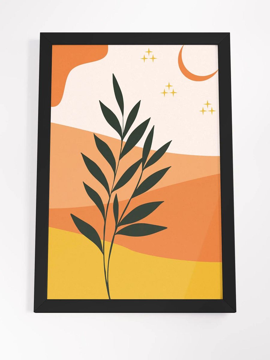 Celestial Leafy Branch Matte Poster product image (21)