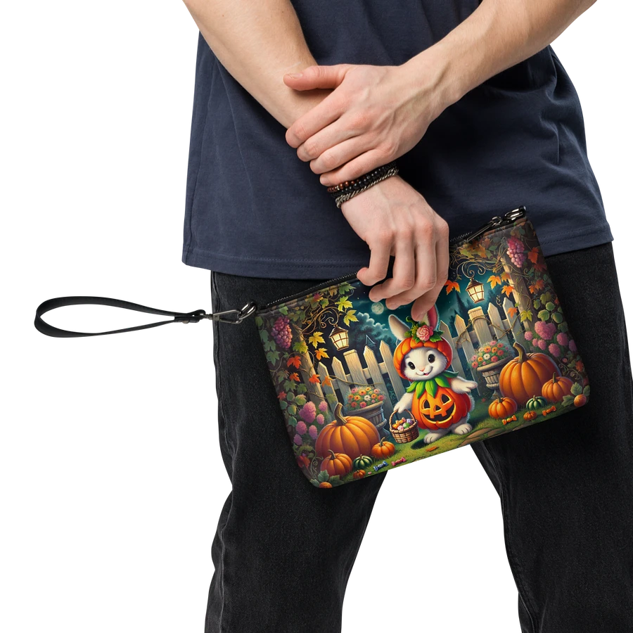 Bunny Rabbit Pumpkin Patch Crossbody Bag - Halloween Purse product image (8)