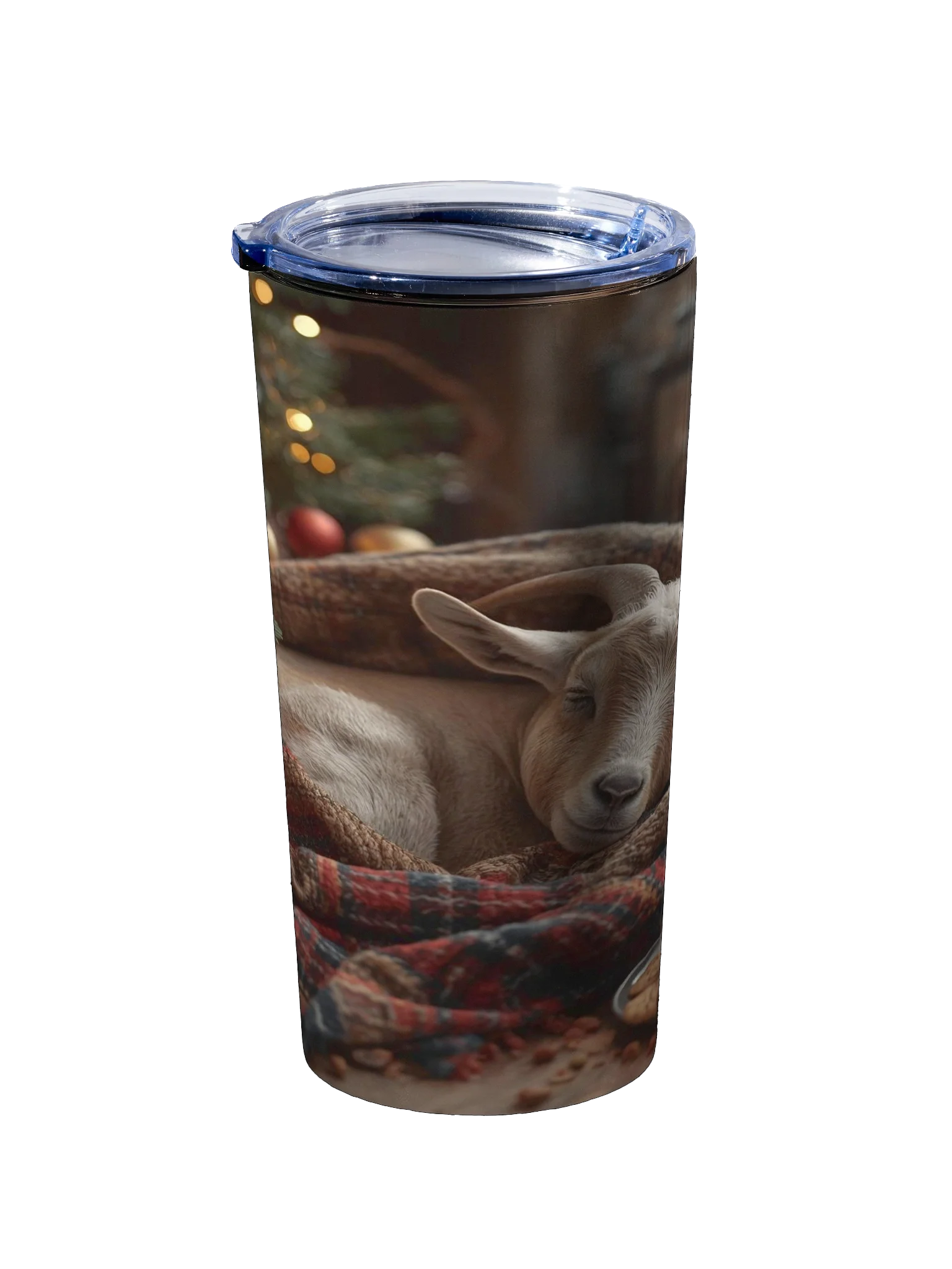 Cozy Christmas Goat 20z Tumbler product image (4)