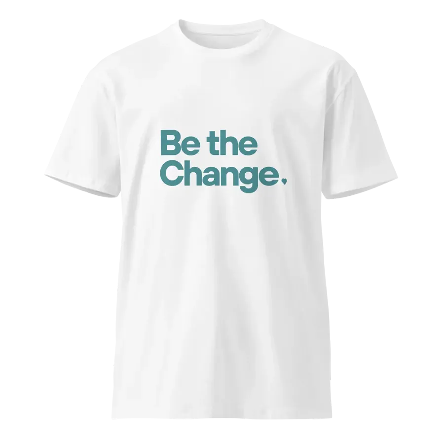 LIMITED EDITION - Be The Change (White v2) product image (4)