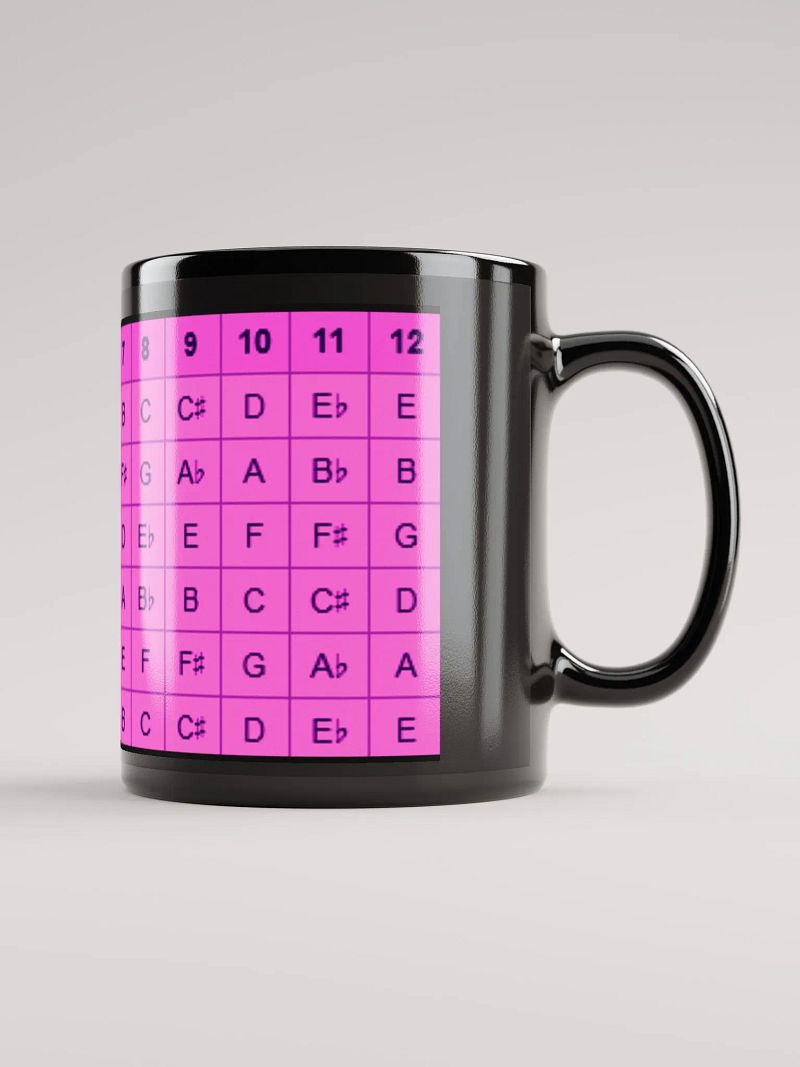 Musical Grid Elegance Mug