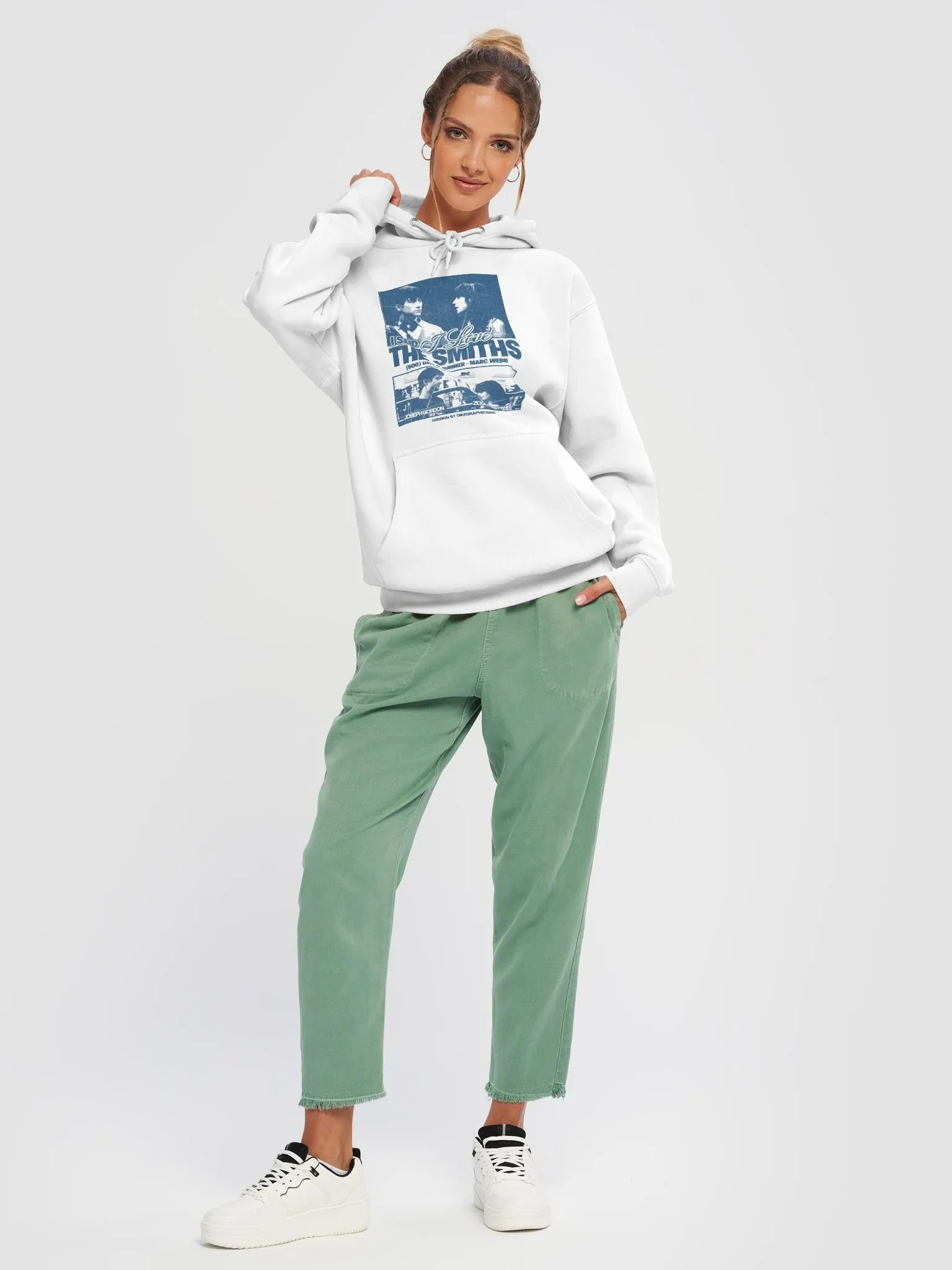 Vintage Love & Music Poster Hoodie product image (5)