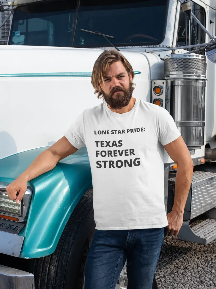 Texas Forever Strong Light T-Shirt product image (14)