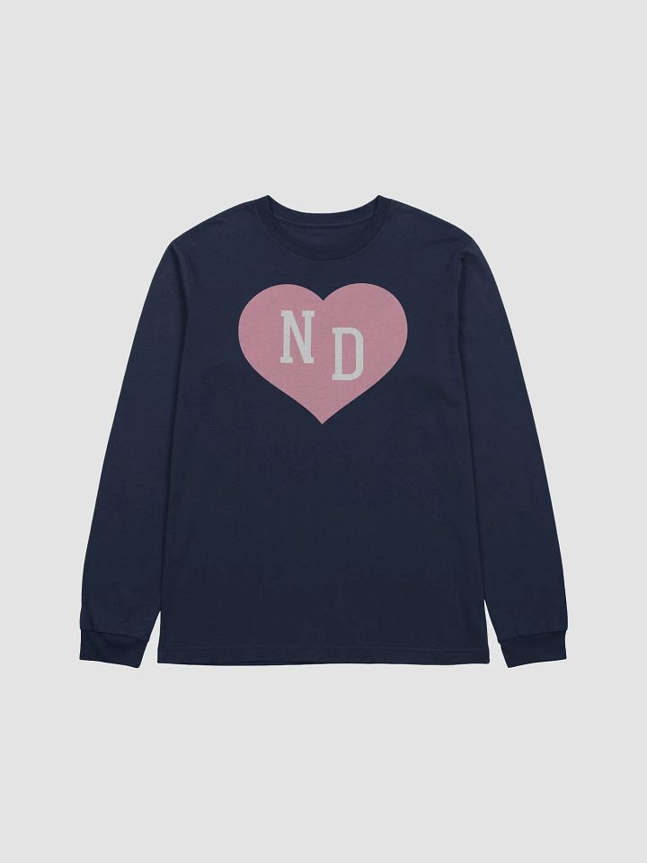ND Heart Pink Long Sleeve product image (2)