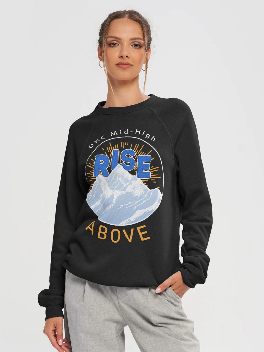 Rise Above Raglan Sweatshirt product image (4)