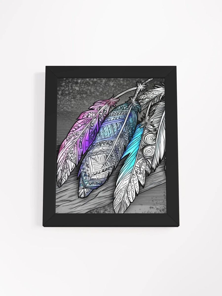 G Feathers, Framed Matte Poster product image (1)