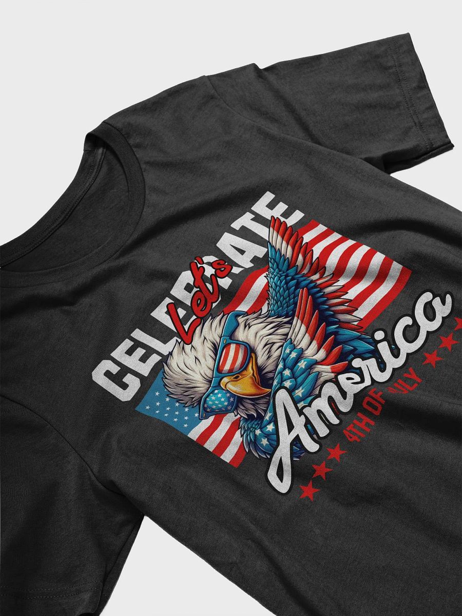 Celebrate 4th of July America shirt, cool USA eagle Tshirt, funny Independence day tee product image (3)