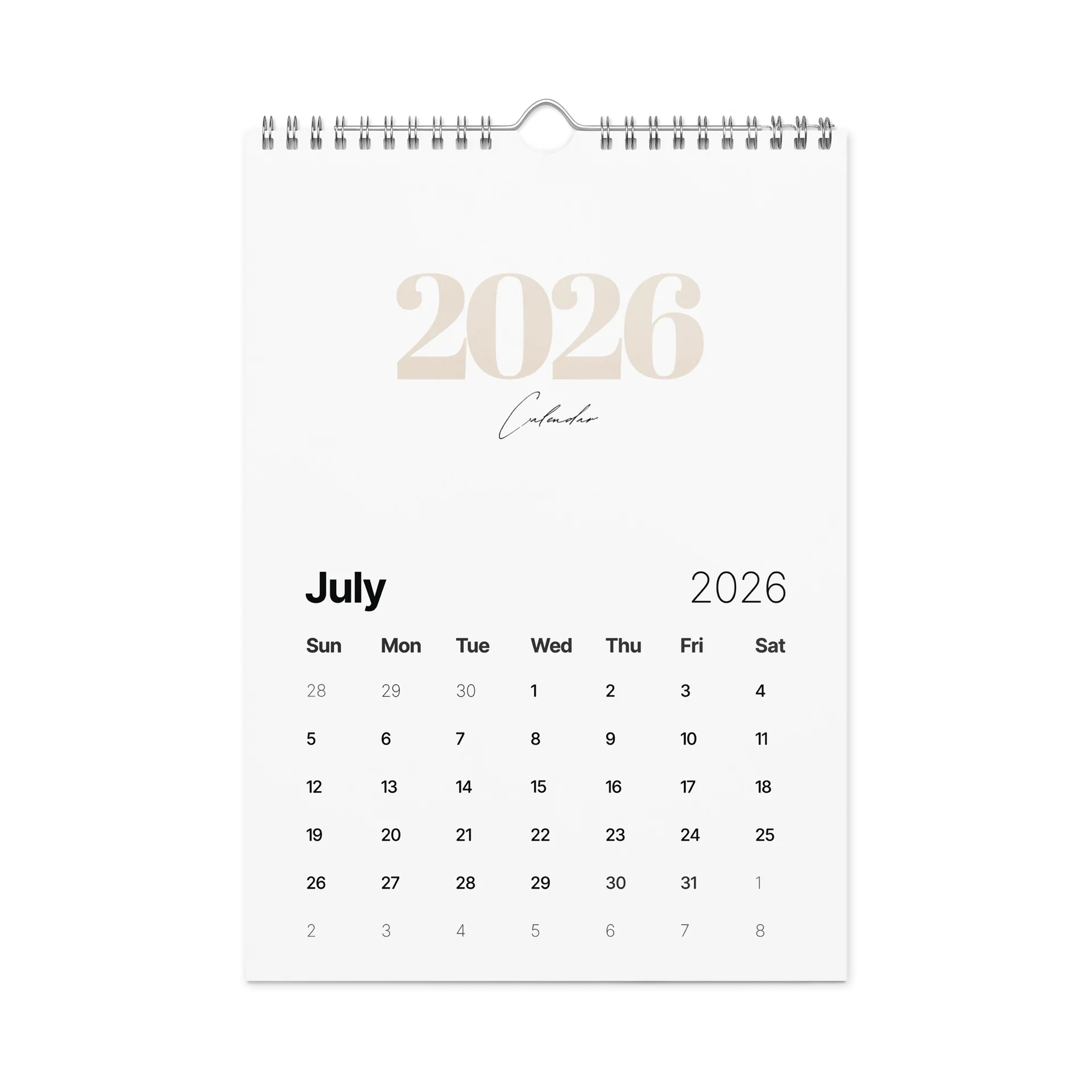 2026 Wall Calendar product image (7)