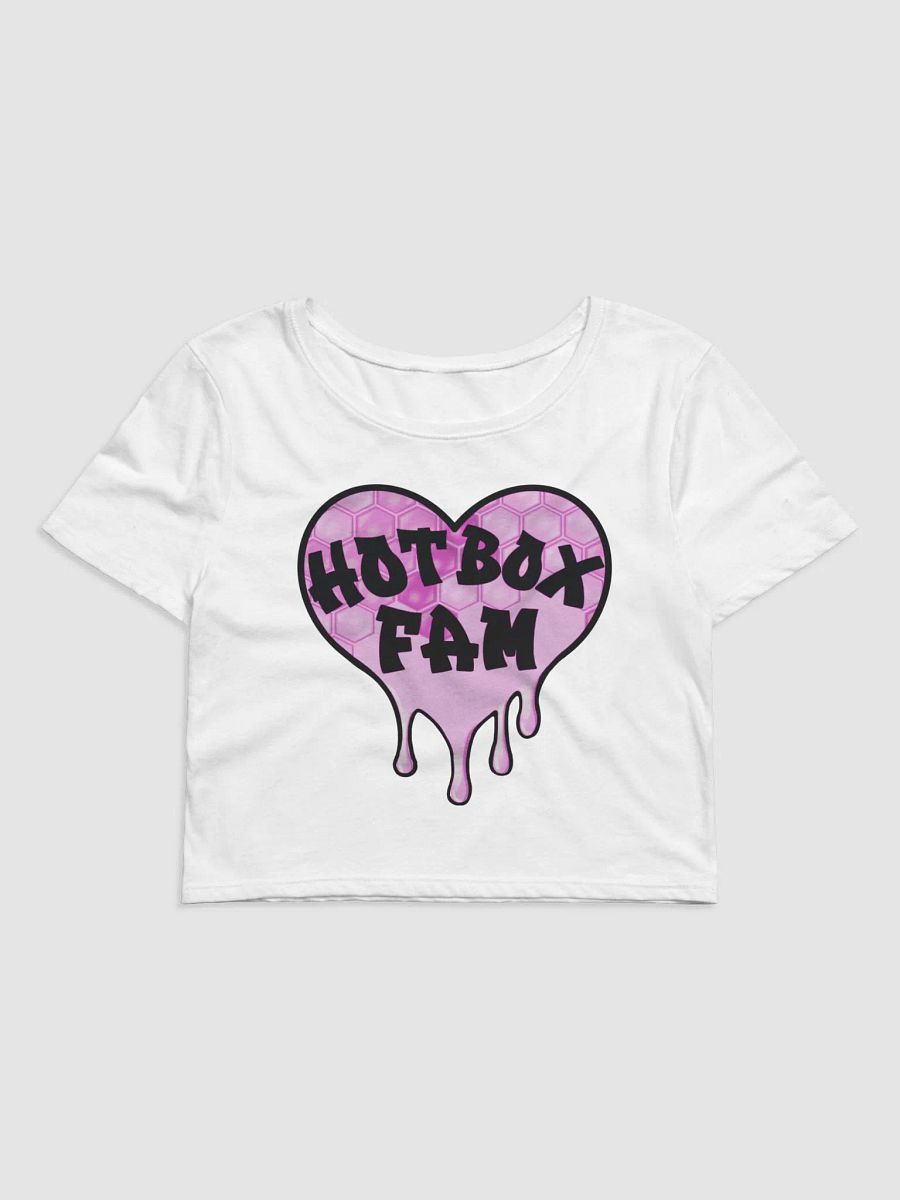 HOT BOX FAM PINK LOGO CROP TOP product image (1)