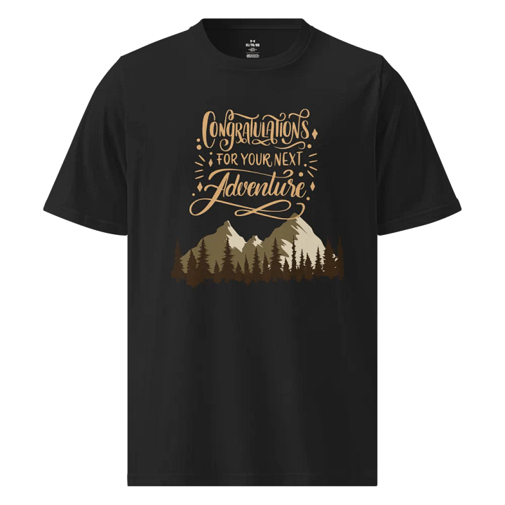 Adventure Congratulations Mountain T-Shirt product image (1)