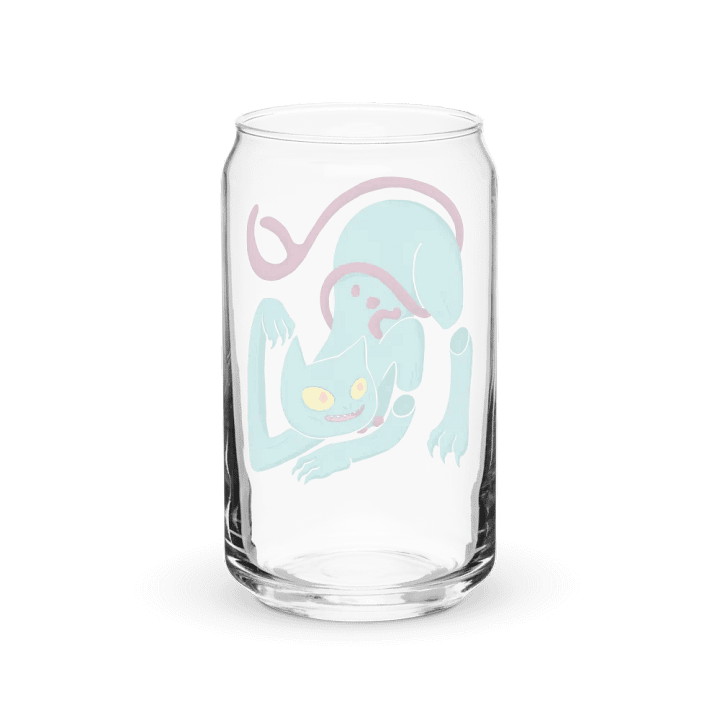 Demon Cat Can-Shaped Glass product image (2)