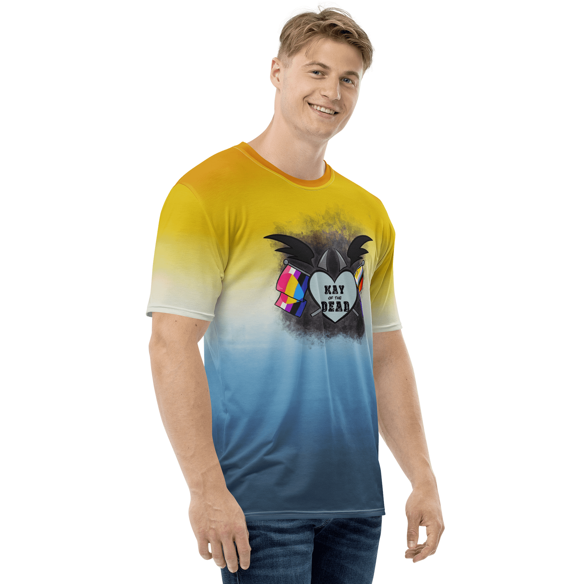 Kay_of_the_Dead Pride Logo Aroace Pride Tee product image (4)