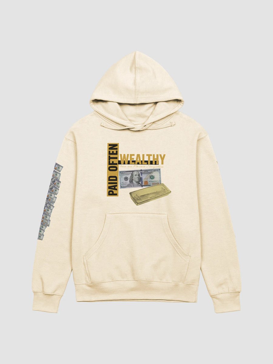 Excellent Delivery Gold Bar Wealthy & Paid Often Hoodie product image (3)