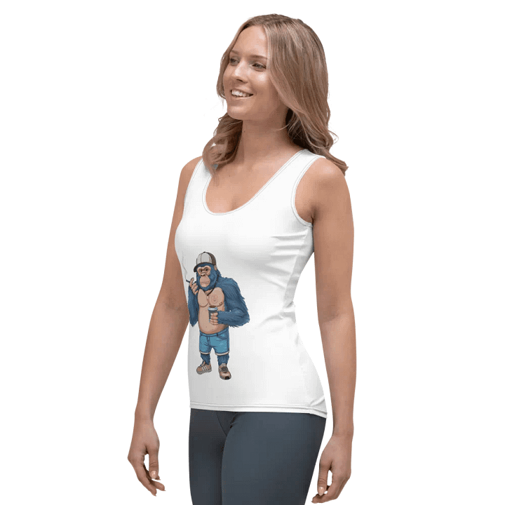 Blue Gorilla Women's Tank Top product image (2)