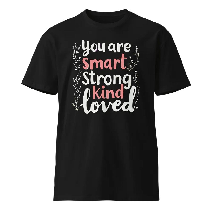 You Are Smart Strong Kind Loved T-Shirt product image (1)