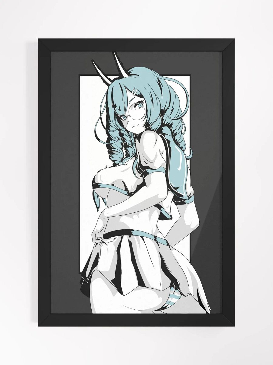 LuvMail Waifu Framed Poster product image (1)