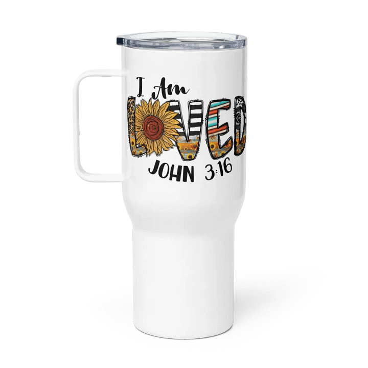 I Am Loved - Travel Mug w/ Handle product image (1)