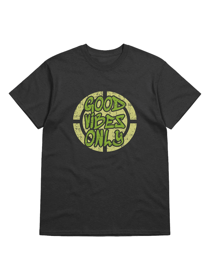 Good Vibes Only! Heavweight Printed T-Shirt product image (1)